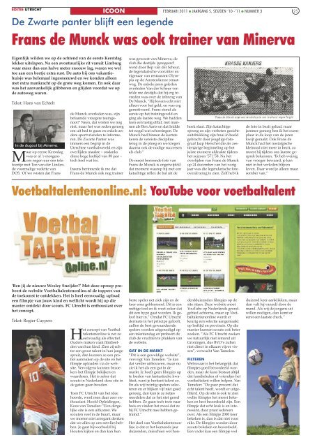 seizoen 2010/2011 nummer 3 - Rondom Voetbal