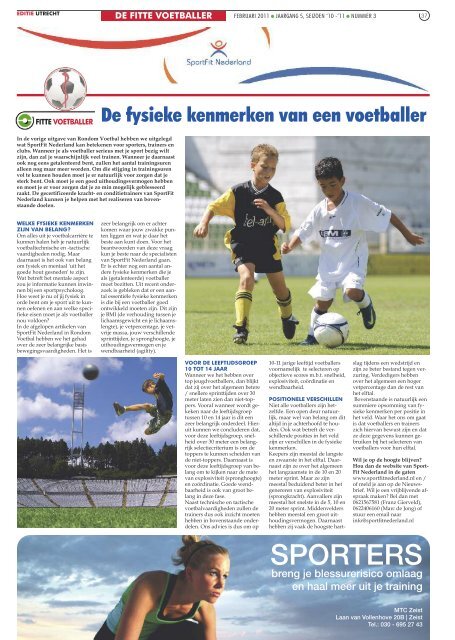 seizoen 2010/2011 nummer 3 - Rondom Voetbal