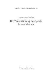 Die Visualisierung des Sports in den Medien