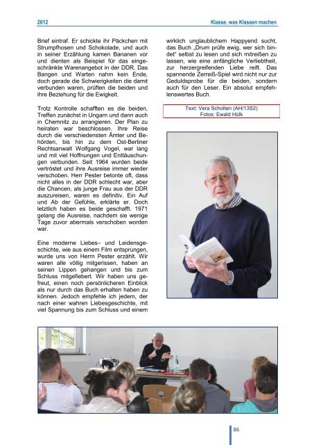 Kontakte 2012 (PDF) - LFS – Liebfrauenschule Geldern