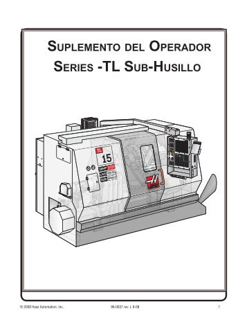 96-0037L sp.indd - Haas Automation, Inc.
