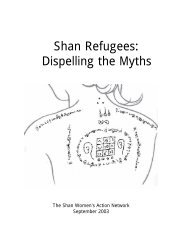 Shan Refugees: Dispelling the Myths, by SWAN - Child's Dream