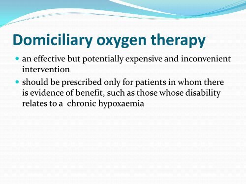 Domiciliary Oxygen Therapy by Dr. Saman Kularathne