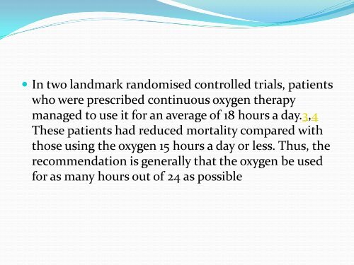 Domiciliary Oxygen Therapy by Dr. Saman Kularathne