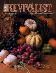 revivalist PDF template - God's Bible School & College