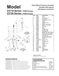 23710 Series- P200 Pumps 23720 Series- P300 ... - Giant Industries