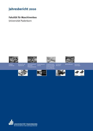 Doppelseiten Jahresbericht 2010 Druck .indd - Fakultät für ...