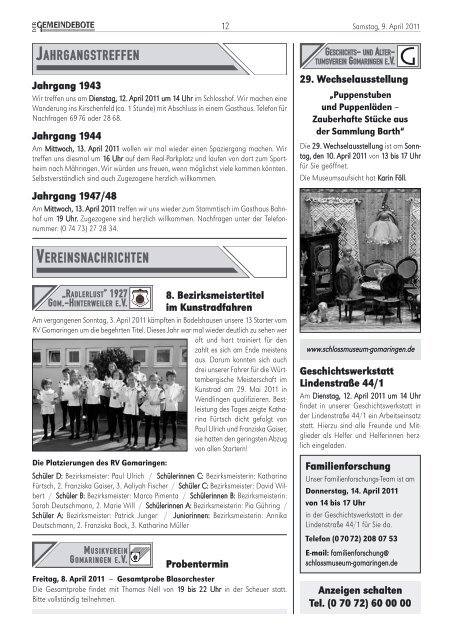 Gomaringen 09.04.11.pdf - Gomaringer Verlag