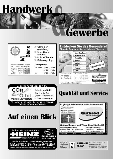 Gomaringen 09.04.11.pdf - Gomaringer Verlag