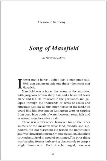 Song of Masefield