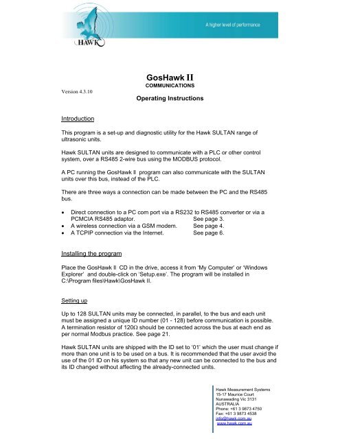 Download File - Hawk Measurement Systems!