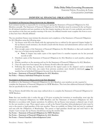 Individual Financial Obligations Procedure.pdf - Tri Delta