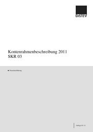 Kontenrahmenbeschreibung 2011 SKR 03