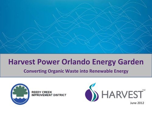Harvest Power Orlando Energy Garden - Recycle Florida Today