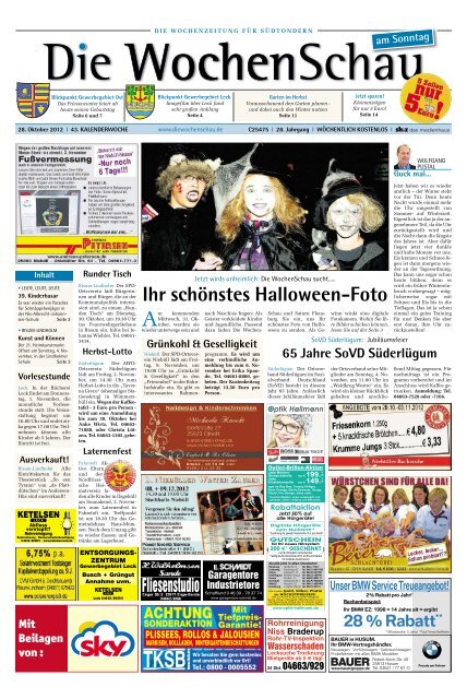 Ihr schönstes Halloween Foto - Die Wochenschau