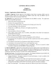 BMDCA Draft Test Regulations - Bernese Mountain Dog Club of ...
