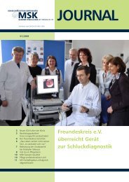 Freundeskreis e.V. überreicht Gerät zur Schluckdiagnostik