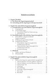 Inhaltsverzeichnis - Gieseking Verlag