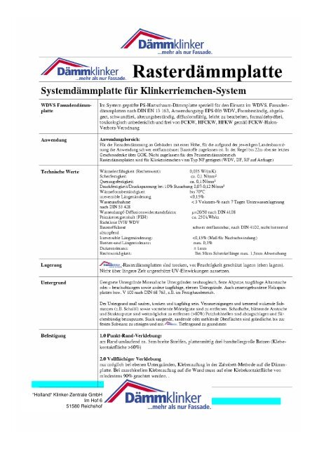 HASITON Rasterleitsystem HASITON - Klinker - Zentrale GmbH