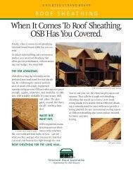 Roof Sheathing - OSBGuide - TECO