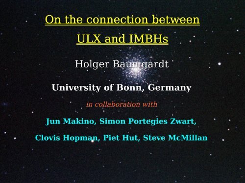 On the connection between ULX and IMBHs