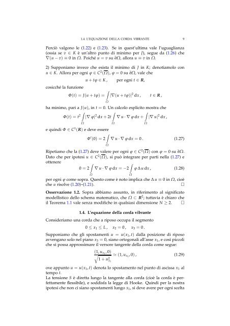 Appunti per il corso di Fisica Matematica Daniele Andreucci ...