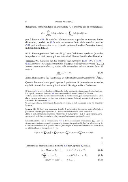 Appunti per il corso di Fisica Matematica Daniele Andreucci ...