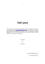 Yell (ow) - Alex Broun