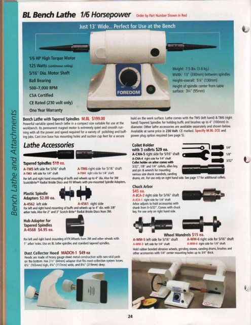 Foredom Catalog - Hewitt-impex.co.uk