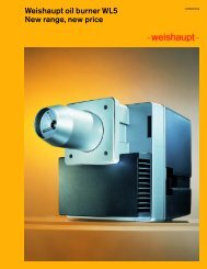 Download brochure 760 KB (pdf) - Weishaupt