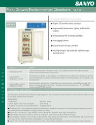 Plant Growth/Environmental Chambers - MLR-351H - Biomedical