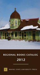 Regional books CaTalog - Wayne State University Press