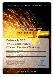 PRE-DRIVE C2X Deliverable D6.3 final_workshop_100727.pdf