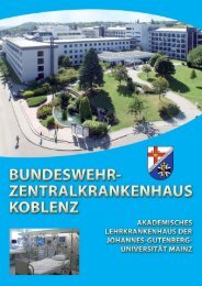 50 Jahre - Bundeswehrzentralkrankenhaus Koblenz