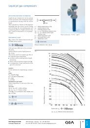 Liquid jet gas compressors - GEA Wiegand GmbH