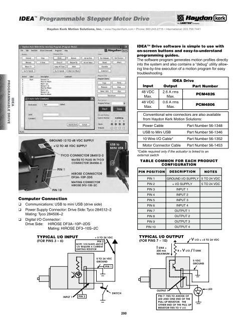 HaydonKerk 2011 Drives 270812.pdf - Motion Technologies