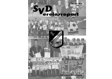 Ausgabe 01/08 - SV Dickenberg