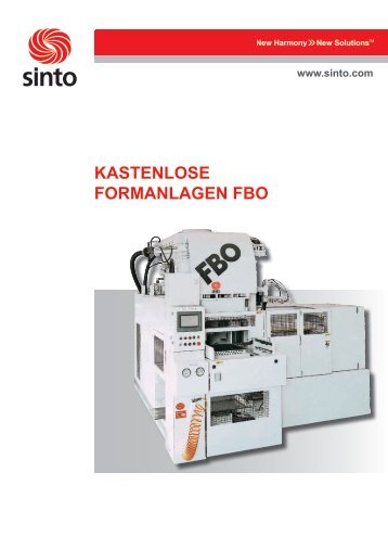 KASTENLOSE FORMANLAGEN FBO - Heinrich Wagner Sinto