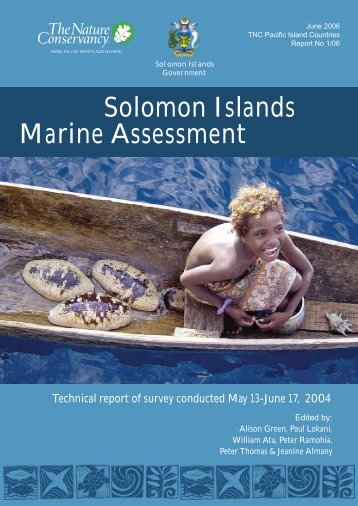 Solomon Islands Marine Assessment - Equator Initiative