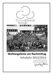 an|meldung - Freiherr-vom-Stein-Schule