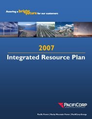 PacifiCorp 2007 Integrated Resource Plan (May 30, 2007)