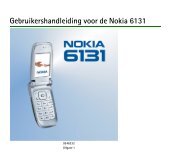 Gebruikershandleiding voor de Nokia 6131 - Toestelhulp