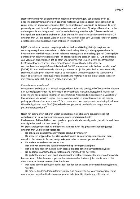 Richtlijn Downsyndroom - Logopedie.nl
