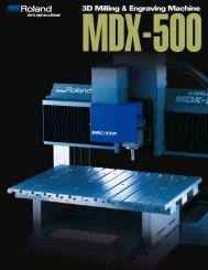 Roland MDX-500 - E-engraving.com