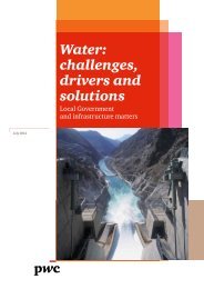 Water: challenges, drivers and solutions - PwC