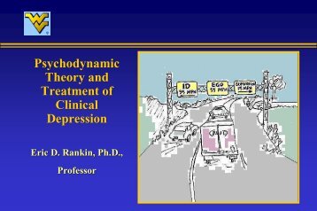 Psychodynamic Theory and Treatment of Depression