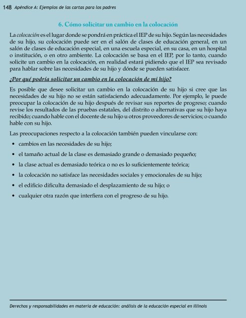 anÃƒÂ¡lisis de la educaciÃƒÂ³n especial en Illinois - District 65