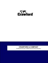 CRAWFORD & COMPANY - Crawford and Company