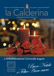 Calderina - Sito Istituzionale del Comune di Paderno Dugnano