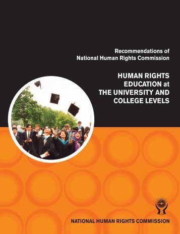 Human Rights Education at the Universities & College Levels. - BHRC